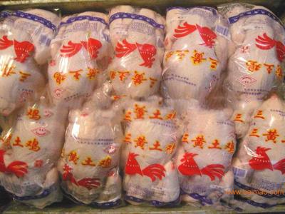冷凍三黃雞 冷凍土雞 天津冷凍三黃雞批發價格